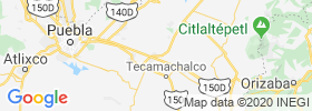 Acatzingo De Hidalgo map
